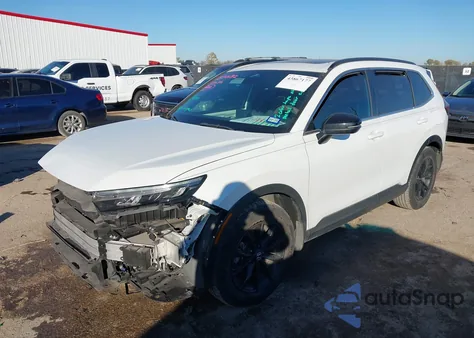 2023 Honda Cr-V Hybrid Sport z USA, uszkodzony, nr VIN 7FARS5H5XPE005351